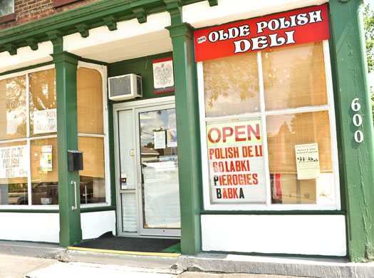 olde polish deli exterior