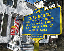 oldest house in schenectady maybe marker