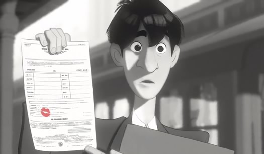 paperman animated short still