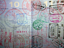 passport stamps