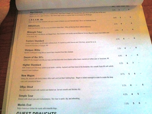 peekskill brewery beer list