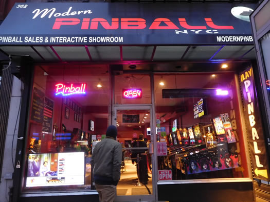 pinball modern pinball nyc