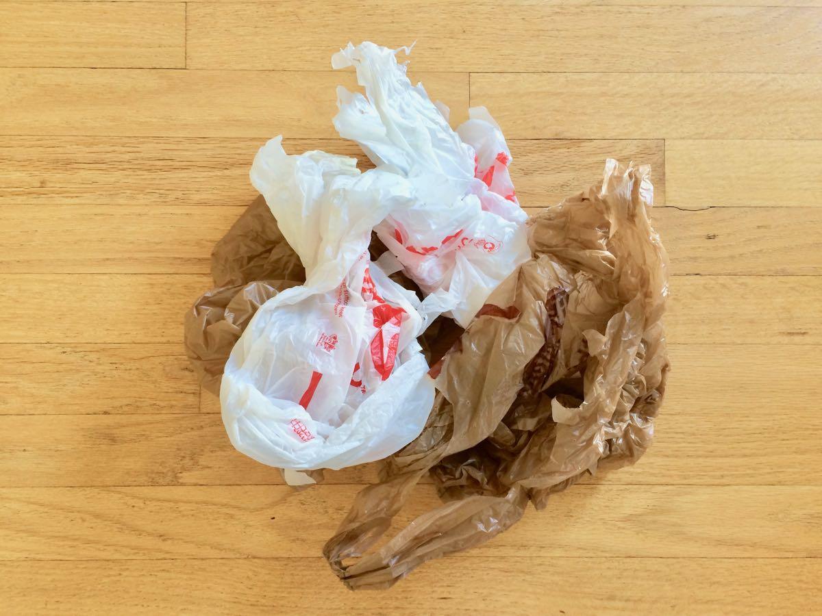 plastic shopping bags