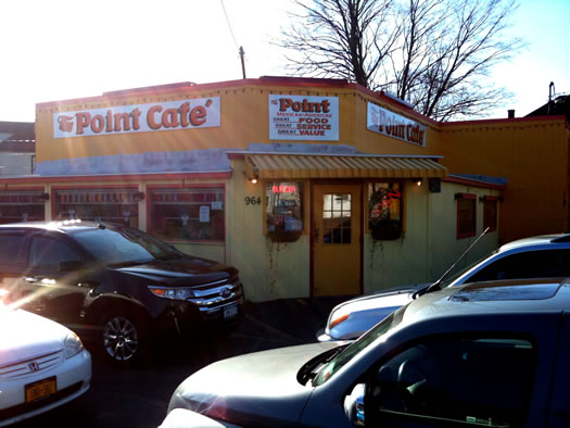 point cafe exterior