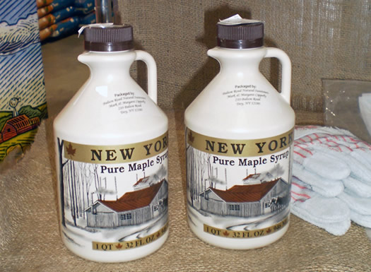 quart jugs of maple syrup capital agway