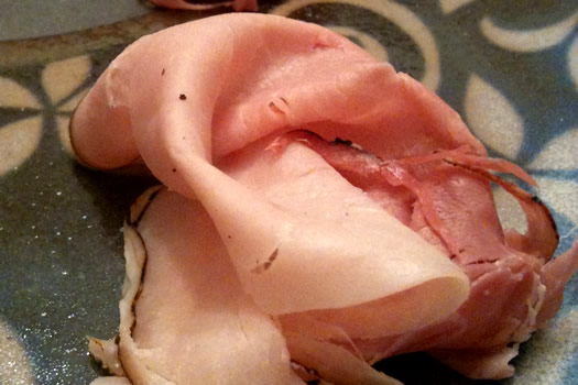 rolfs black forest ham closeup