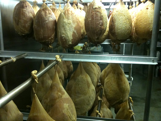 hanging hams