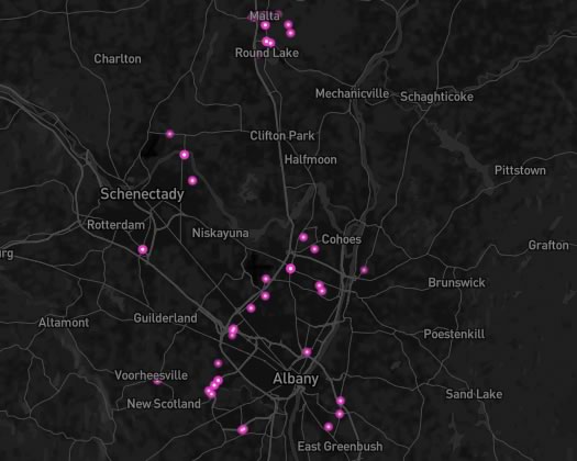 roundabout map mapbox openstreetmap