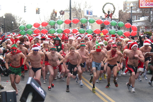 Santa Speedo Sprint