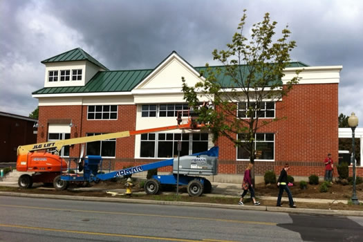 saratoga mcdonalds in construction