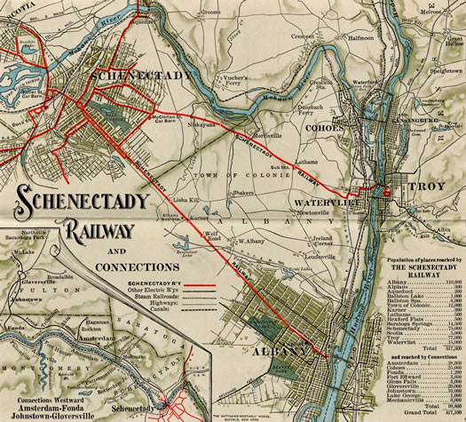 schenectady railway map clip 1910