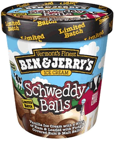 schweddy balls ben and jerrys