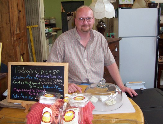 Sean O'Connor, cheese maker