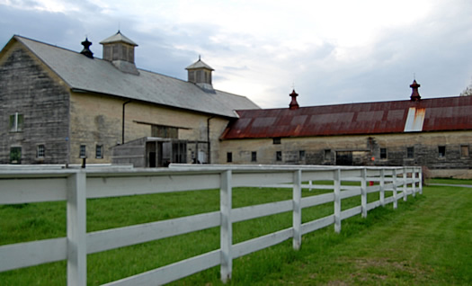 shaker barn exterior