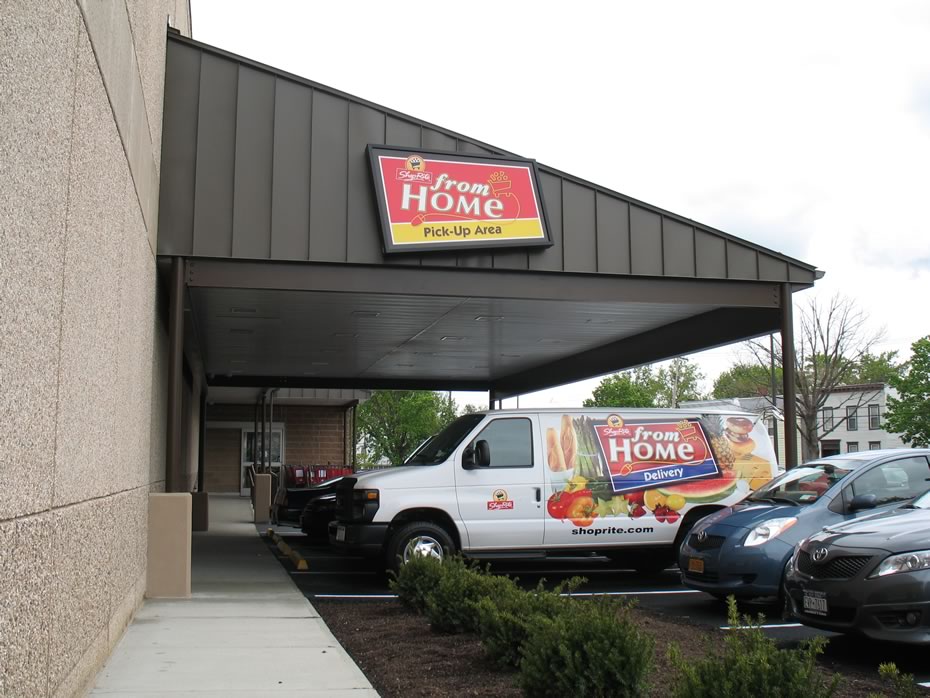 Checking out the new Albany ShopRite