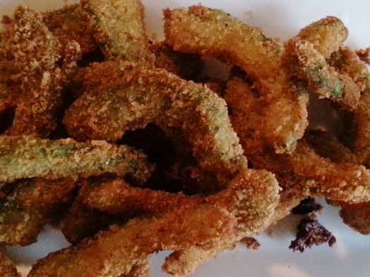 slidin dirty avocado fries closeup