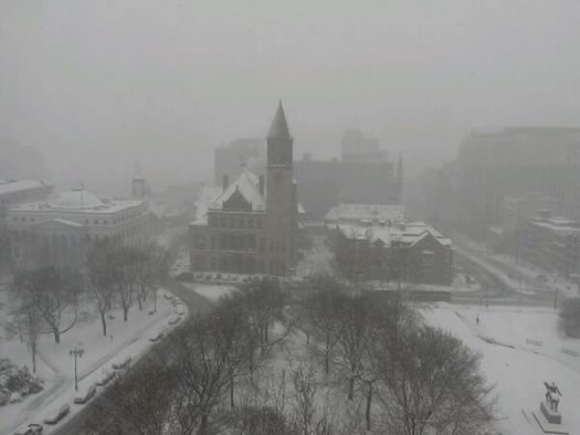 snowy downtown albany 2014-02-05