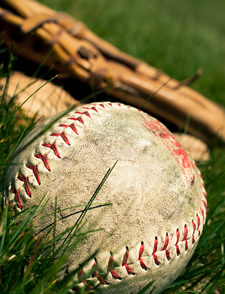 softball closeup