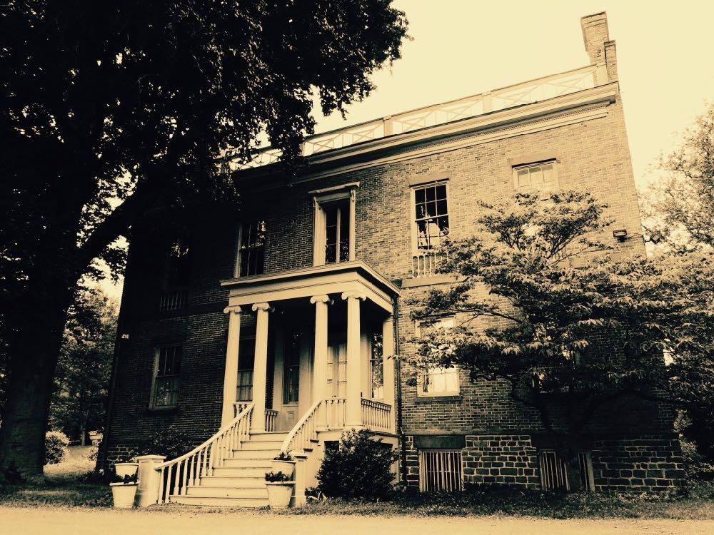 spooky Ten Broeck Mansion
