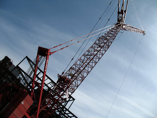 st peters crane closeup