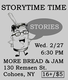 storytime time poster