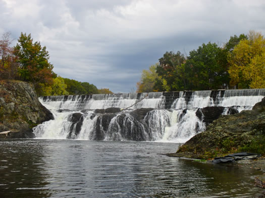 stuyvesant falls waterfall