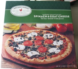 Target spinach goat cheese pizza