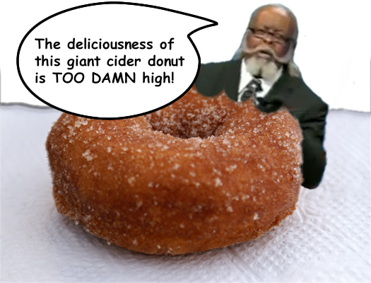 too damn high cider donut
