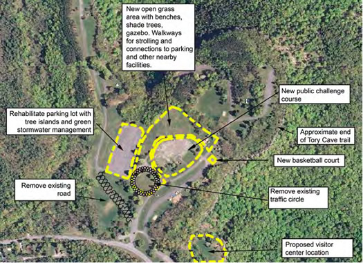 thacher state park draft plan pool area redesign