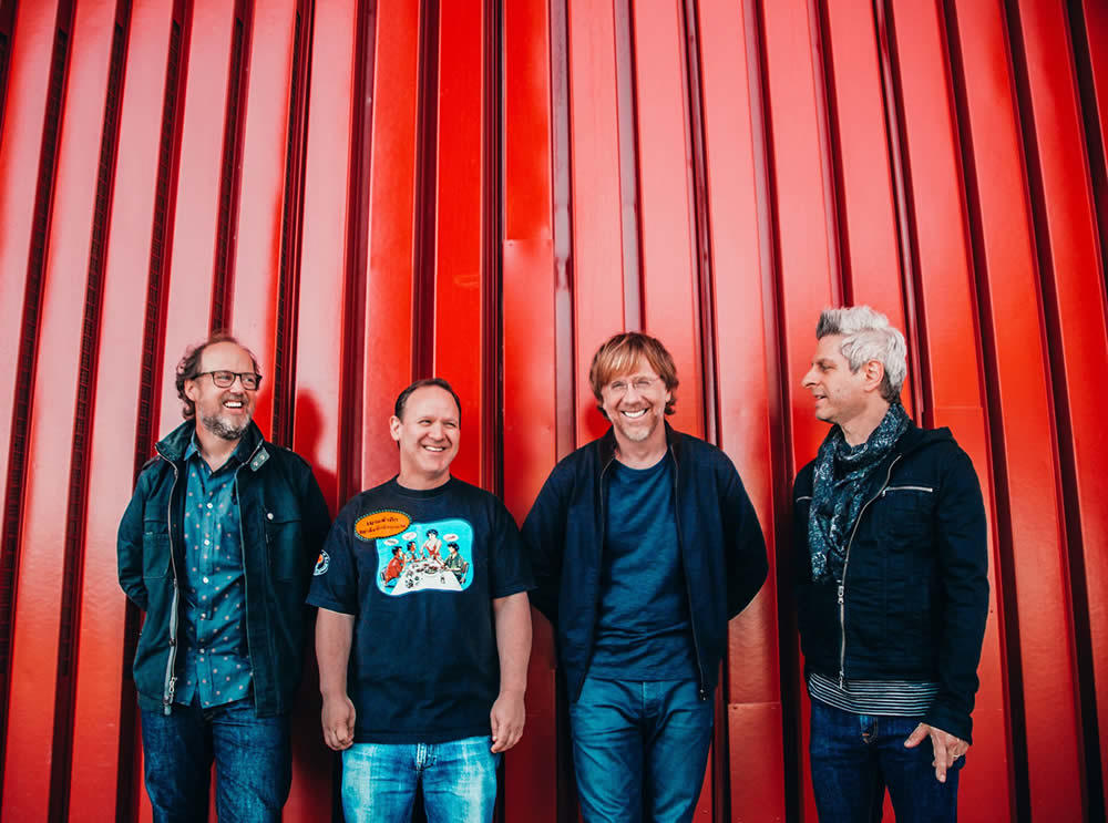 the band Phish 2018 credit Brantley Gutierrez