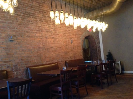 the hollow bar and kitchen interior lights