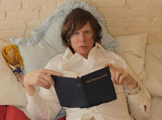 thurston moore with book