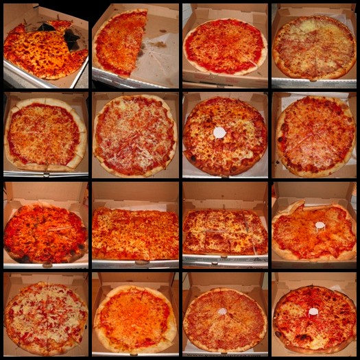 16 pizzas