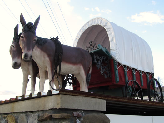 wagon train exterior wagon