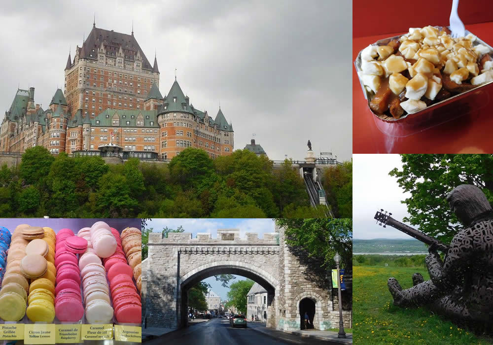 weekend destination quebec city composite