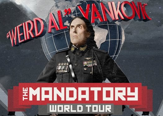 weird al mandatory tour 2015 poster clip