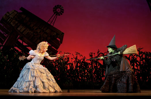 wicked glinda elphaba by joan marcus