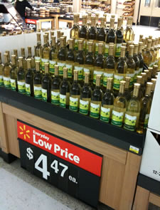 wine product at walmart