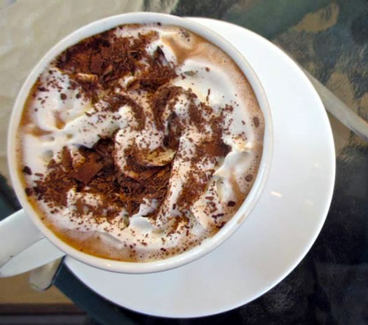 winter columbia co Verdigris hot chocolate
