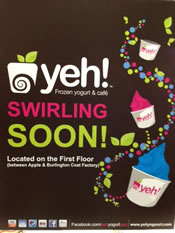 yeh frozen yogurt coming soon poster