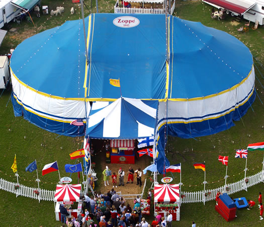 zoppe circus big top tent