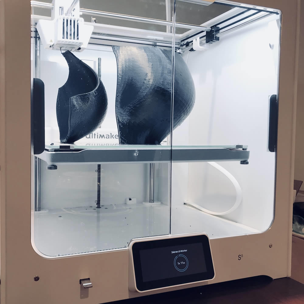 Startup2018 ZeBra Bras Bras 3D printer